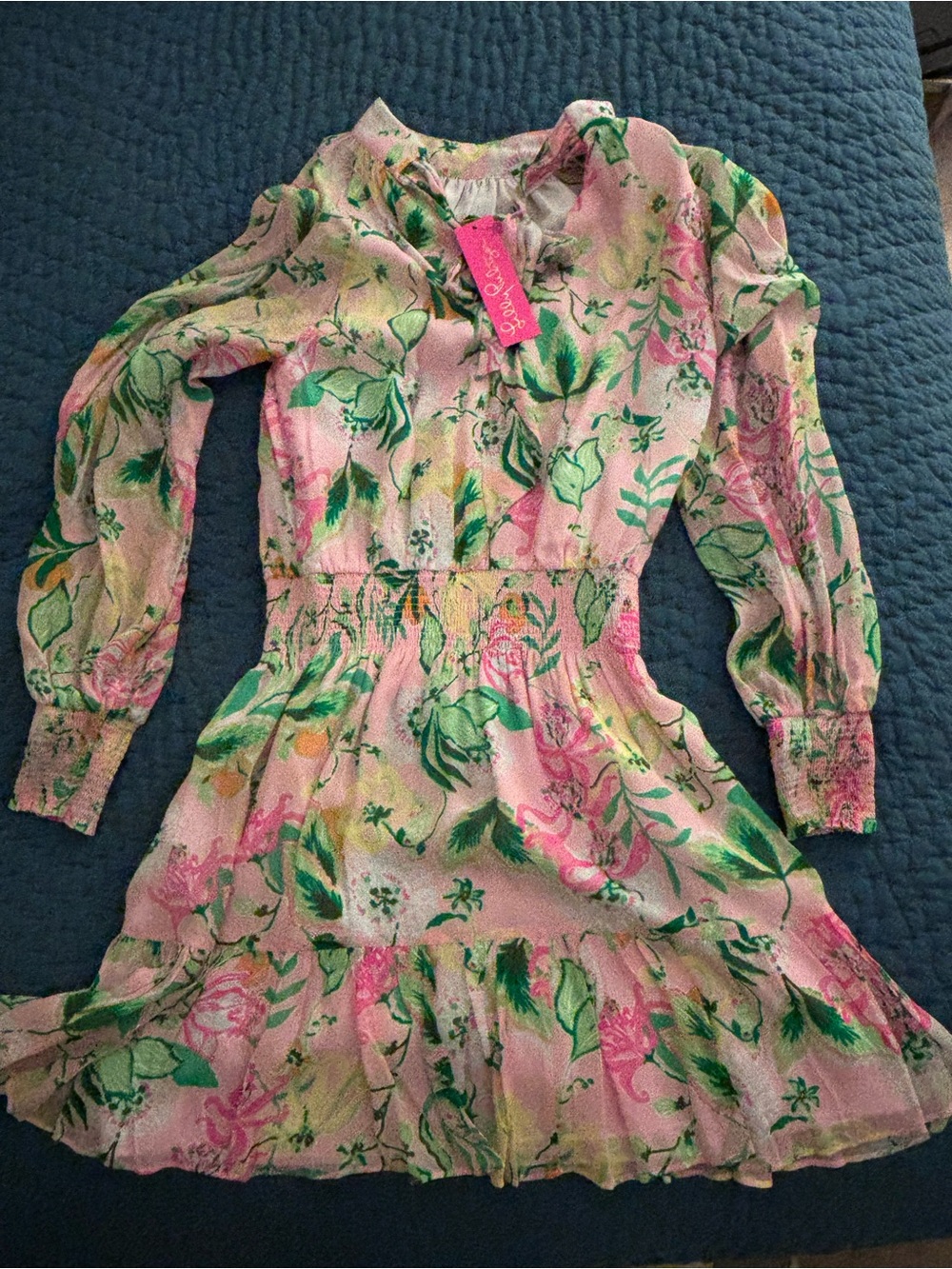Lilly Pulitzer Ellielyn Long Sleeve Dress - Picture 2 of 6